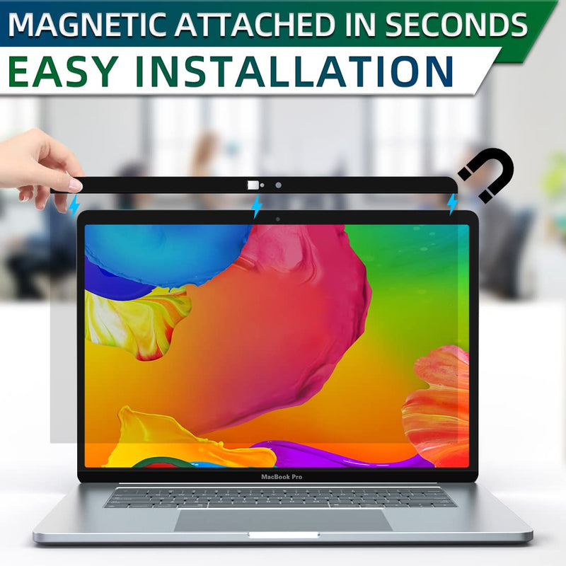 Privacy Screen for MacBook Pro 13 Inch (2016-2022,M1/M2) & MacBook Air 13 Inch (2018-2021,M1), Magnetic Anti Glare Blue Light Filter for Macbook Air/Pro 13.3 with Camera Cover Privacy-Mac Pro13"(2016-2022)/Air13"(2018-2021)