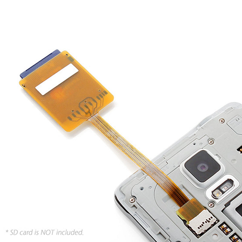 CY 10cm Soft Flat Micro SD TF Memory Card Kit Male to SD Female Extending FPC Cable