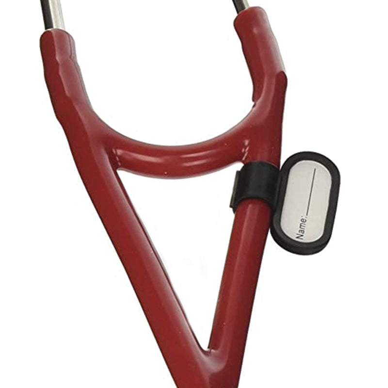 Gima - Classic Cardiology 32551 Stethoscope with Stainless Steel Head, Conical Bell for Low Frequency, Highly Sensitive Diaphragm to Amplify Sound, Lira Bordeaux