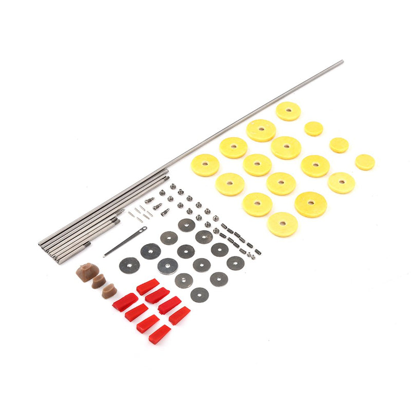 Alomejor Kit Flute Repair Parts Flute DIY Repair Screws and Gasket Flute Repair Maintenance Tool Kit