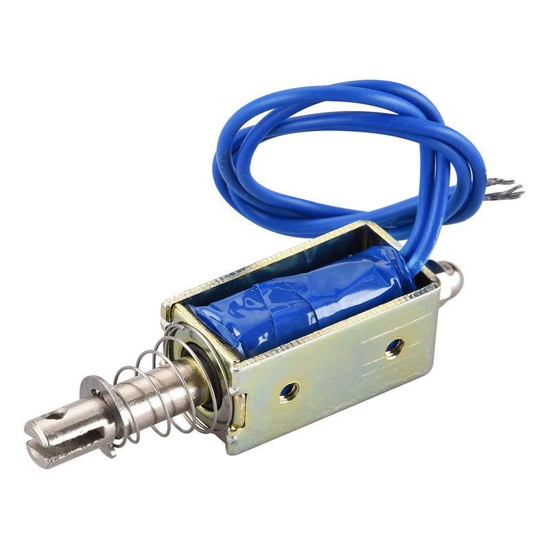 [AUSTRALIA] - Electric Solenoid Electromagnet, Electric Magnets, HS-0530B Push Pull Type 24VDC 10mm Stroke 5N Force 