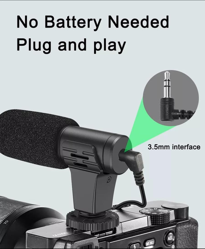 Flexi Smartphone Vlogging kit, for Apple & Android, includes USB-C & iPhone Lightning Cable, YouTube Starter Kit, Podcast Equipment, Tripod, Shotgun Mic, led Light, Phone Holder