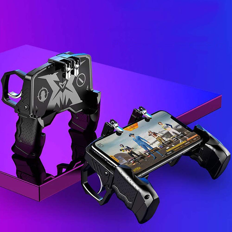 Mobile Controller,Aim Keys L1R1 and Gamepad Knives Out/Rules of Survival,Cellphone Game Trigger,Battle Royale Sensitive Shoot (Mobile Game Controller M) Mobile Game Controller M