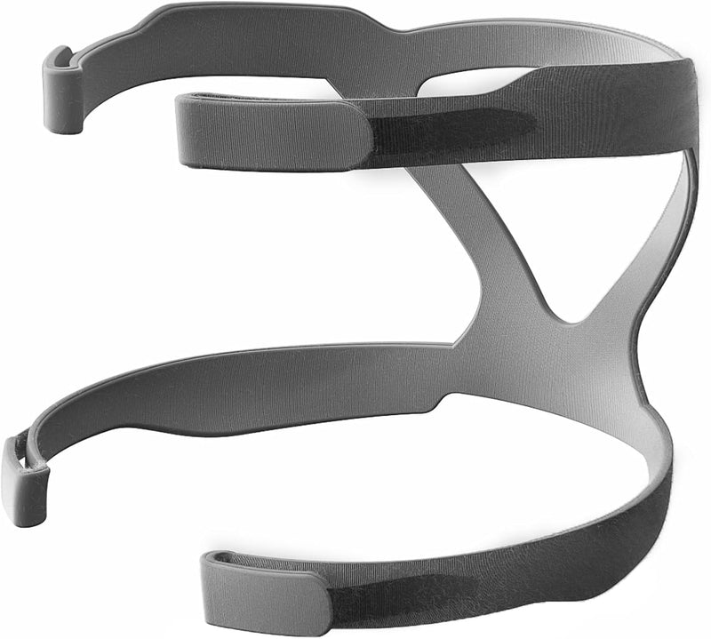 CPAP Headgear, CPAP Mask Strap, for Resmed & Respironics Headgear Strap, Universal CPAP Strap Ultralight Soft and Breathable (Gray) Gray