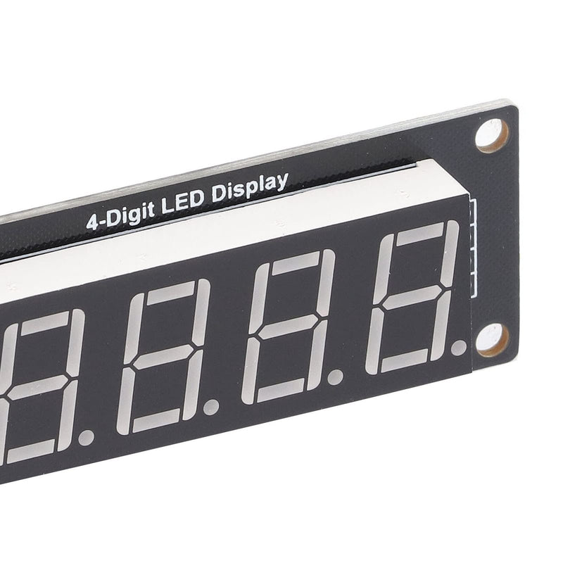 LED Segment Digital Display Module 0.56 Inch 4 Digit 7 Segment PCB Clock Module LED Display Tube Red Pack of 4