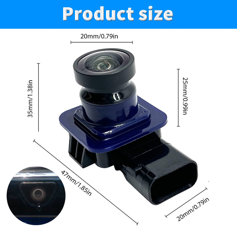 Rear View Back Up Camera Parking Assist Camera Compatible with 2011 2012 2013 2014 2015 Ford Edge 2011-2012 Lincoln MKX Replaces BT4Z-19G490-B BT4Z-19G490-A FL1T-19G490-AC | Replace BT4Z-19G490-B FL1T-19G490-AC