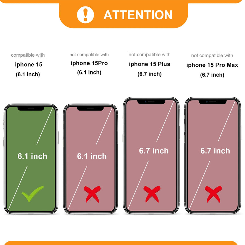 [AUSTRALIA] - Bocasal Crossbody Wallet Case for iPhone 15 with RFID Blocking Card Slot Holder, Magnetic Flip Folio Purse Case, PU Leather Zipper Handbag with Detachable Lanyard Strap 6.1 Inch 5G (Rose Gold) Rose Gold 