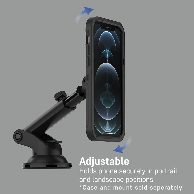 OtterBox Performance Car Dash & Windshield Mount for MagSafe - Black (Pack of 1)