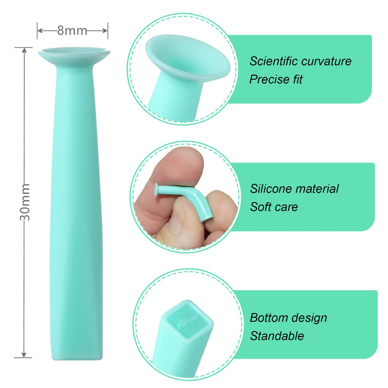 MUDOR Hard Contact Lens Remover, 3 Pieces Scleral and RGP Lens Inserter and Remover Tool, Eye Contact Remover Plunger