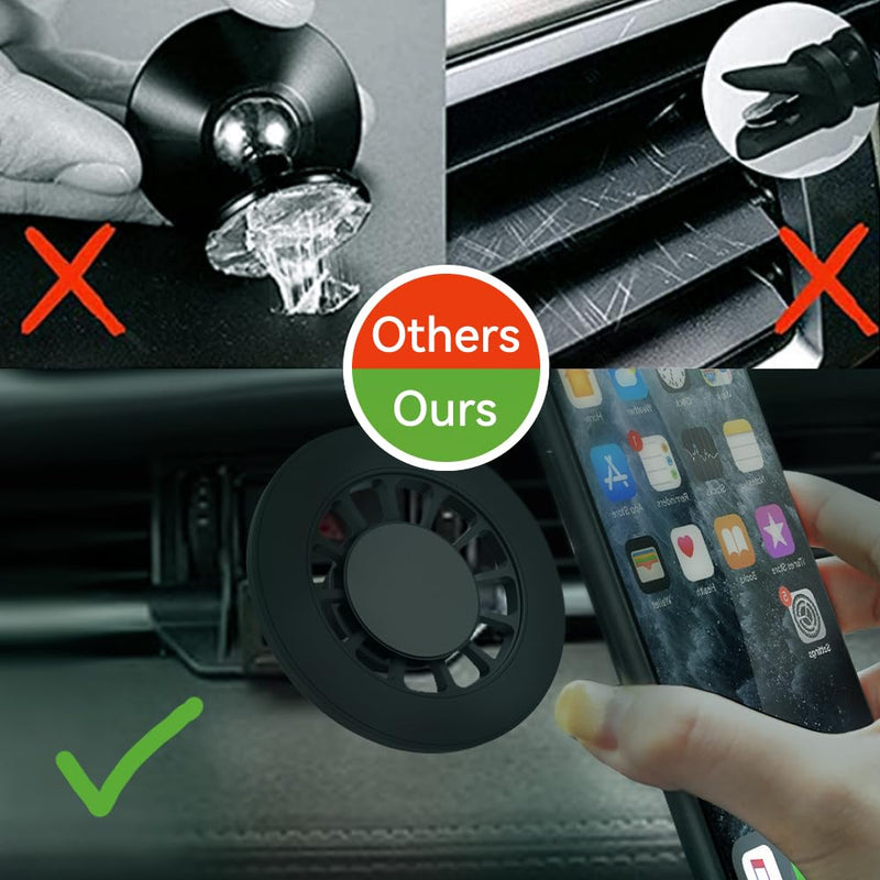 BEERTE Fits Magsafe Car Mount Fit for Mazda6 2018-2021 Strong Magnets 360° Rotation Magnetic Phone Holder Mount for Car Vent Fit for iPhone 17 16 15 14 13 12 Magsafe Case All Phones