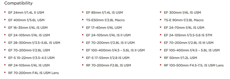[AUSTRALIA] - Canon LCE77 E-77 II Lens Cap for EF Lens with USM 