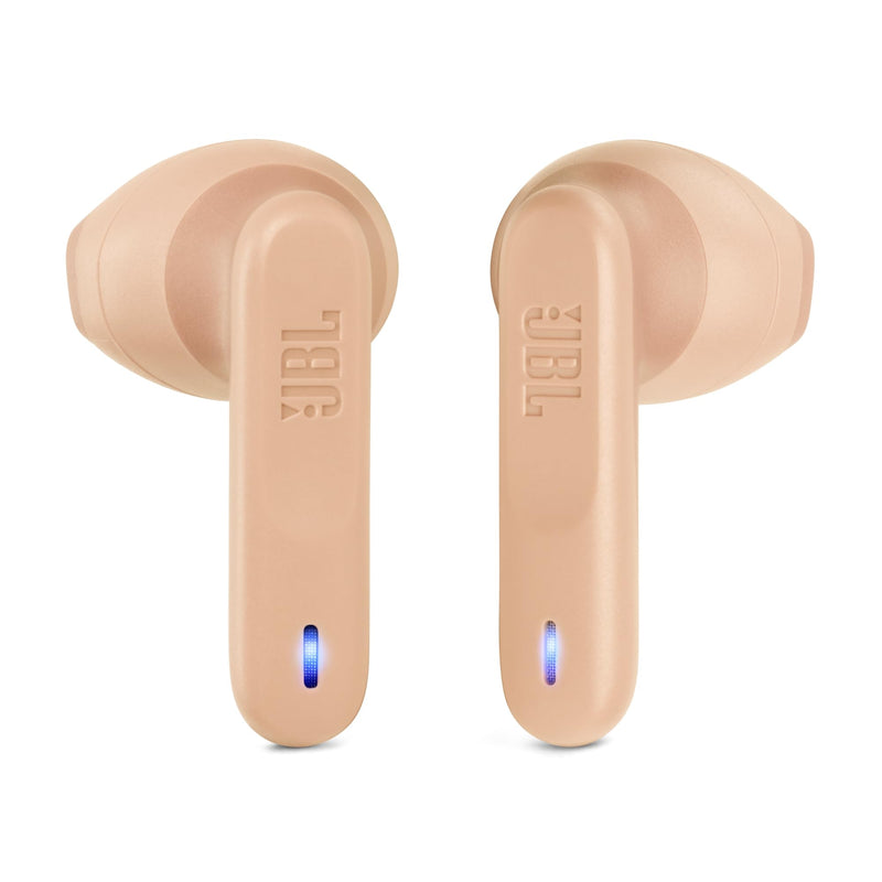 JBL Vibe Flex True Wireless Earbuds – Bluetooth Earphones with Deep Bass Sound, IP54 Water & Dust Resistant, Long Battery Life, Voice Assistant Compatible, Open-Ear Design (Beige) Beige