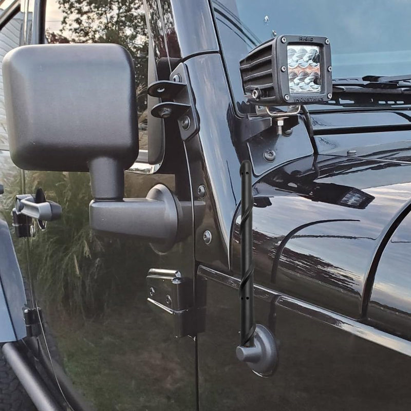 [AUSTRALIA] - BASIKER Antenna for Jeep Wrangler Gladiator JL JK JT Rubicon Sahara 2007-2024, Short Jeep Wrangler Unlimited Sport 4xe Willys Mojave Antenna Replacement, 7 Inch Jeep Wrangler Gladiator Accessories Compatible with J eep Wrangler 
