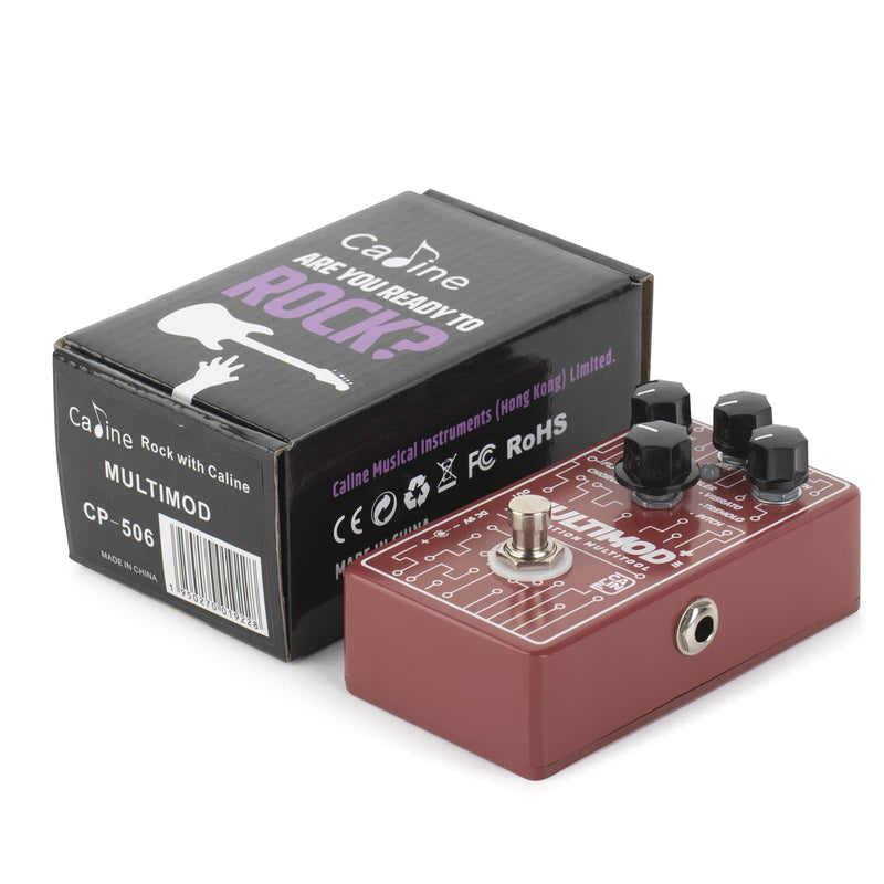 Caline CP-506 Multimod – Modulation Multi Tool Guitar Effect Pedal 7 Modes Chorus Flanger Phaser Doubler Vibrato Tremolo Pitch