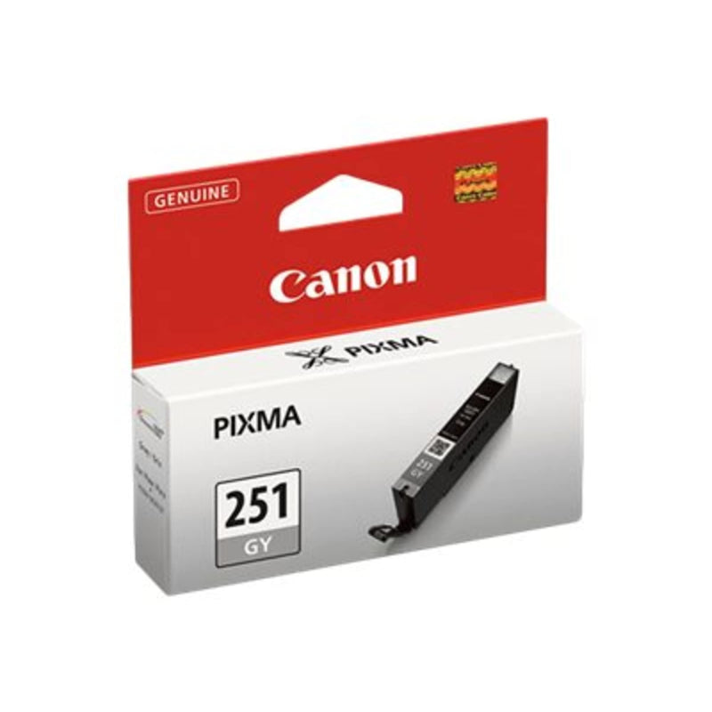 Canon CLI-251 GRAY Compatible to iP8720,MG6320,MG7120,MG7520 Printers 1 Count (Pack of 1) CANON CLI-251 GRAY INK Cartridge
