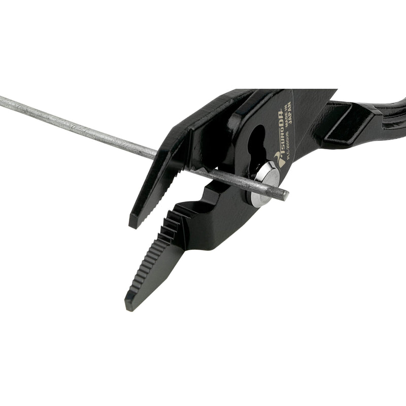 Tsunoda PLC-200GUB, Ultra Thin hold Pliers, Slip Joint pliers, 8-inches Bent