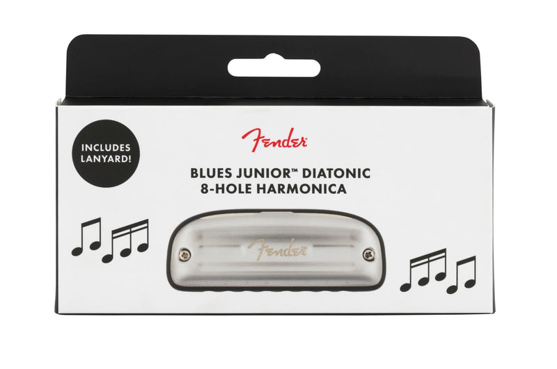 Fender Blues Junior Diatonic Harmonica, 8-holes, Key of C