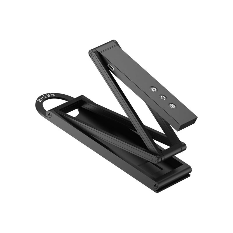 NetumScan 4K Document Camera 1080P 60fps Scanner with Microphone for A3 | Highly Foldable Metal Arm: Multi-joint metal stand collapses into a compact body, perfect for teachers to carry SD-1300