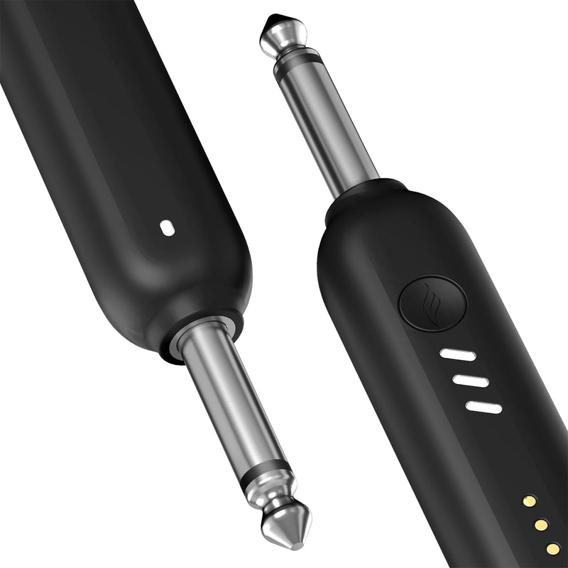 Enya WB1 Wireless Guitar System, UHF 3.0 Audio Wireless Guitar Transmitter and Receiver for Electric Instrument Wireless Transmitter Receiver for Acoustic Electric Guitar Bass
