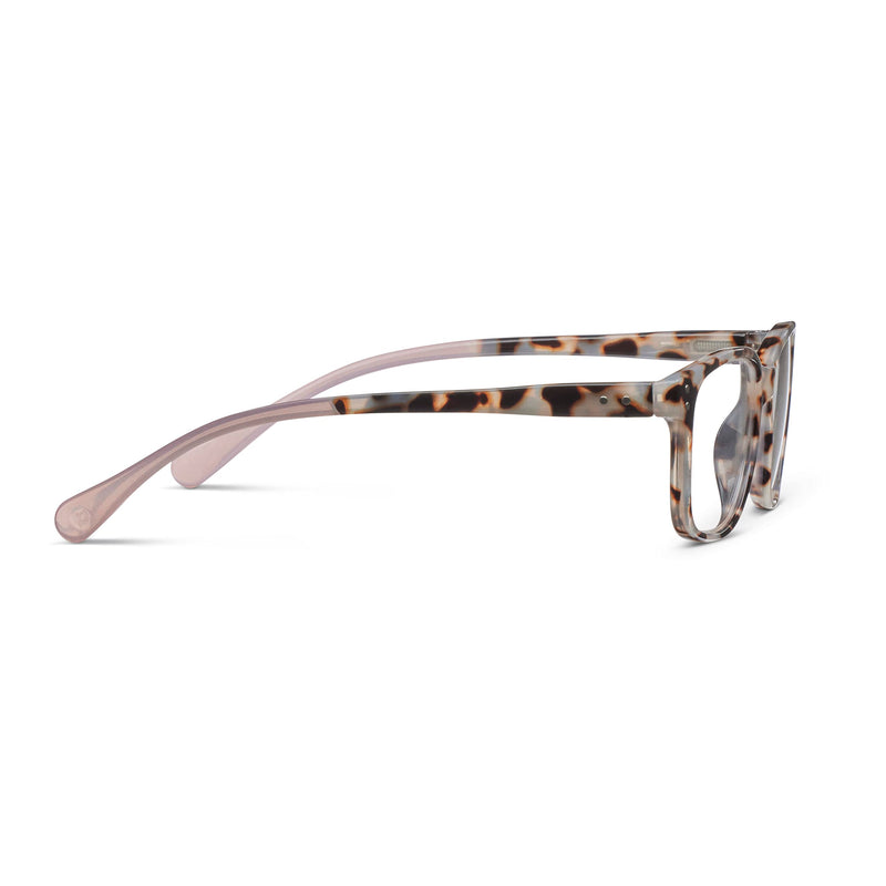 Peepers by PeeperSpecs Women's Reading Glasses - Nature Walk Gray Tortoise/Pink 1.5 x