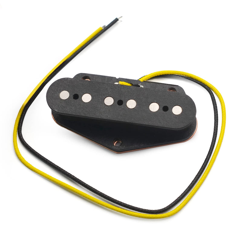[AUSTRALIA] - SAPHUE Alnico 5 TL Bridge Pickup Fiber Bobbin TL Bridge Pickup Black Guitar Parts 