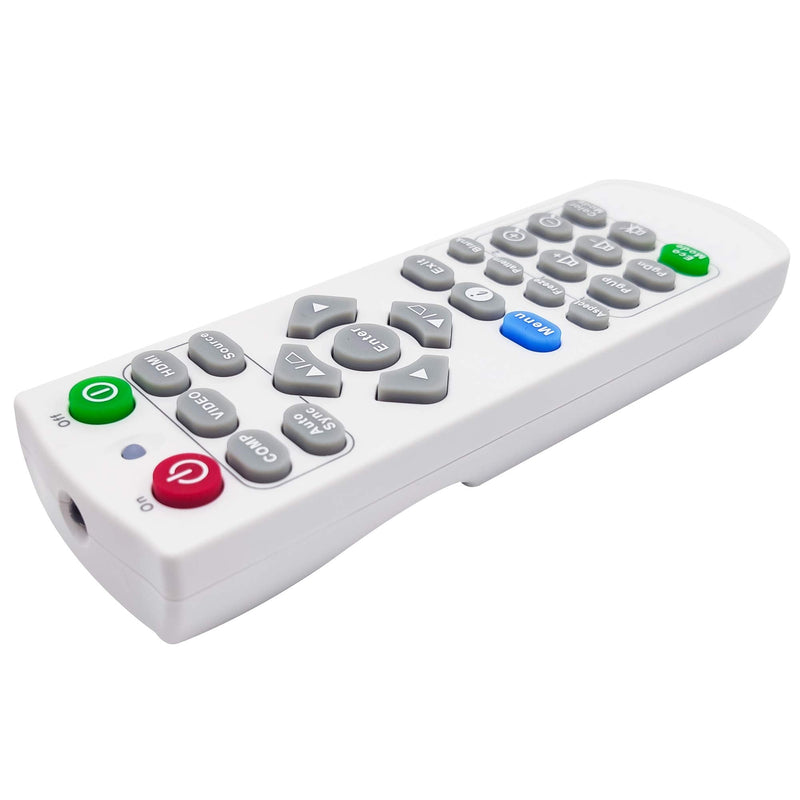 INTECHING A-00010005 Projector Remote Control for ViewSonic PA502XP, PA503S, PA503SP, PA503W, PA503X, PA503XP, PG700WU, PG701WU, PJD5152, PJD5154, PS500X, PS501W, PS501X, PX700HD, PX701HD, PX702HD