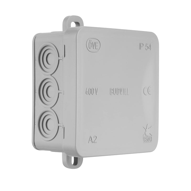 Rev Ritter IP54 0518429777 Junction Box 75 x 75 mm without Terminal Strip 10-Piece Set 7-fach 75 x 75 x 40 mm