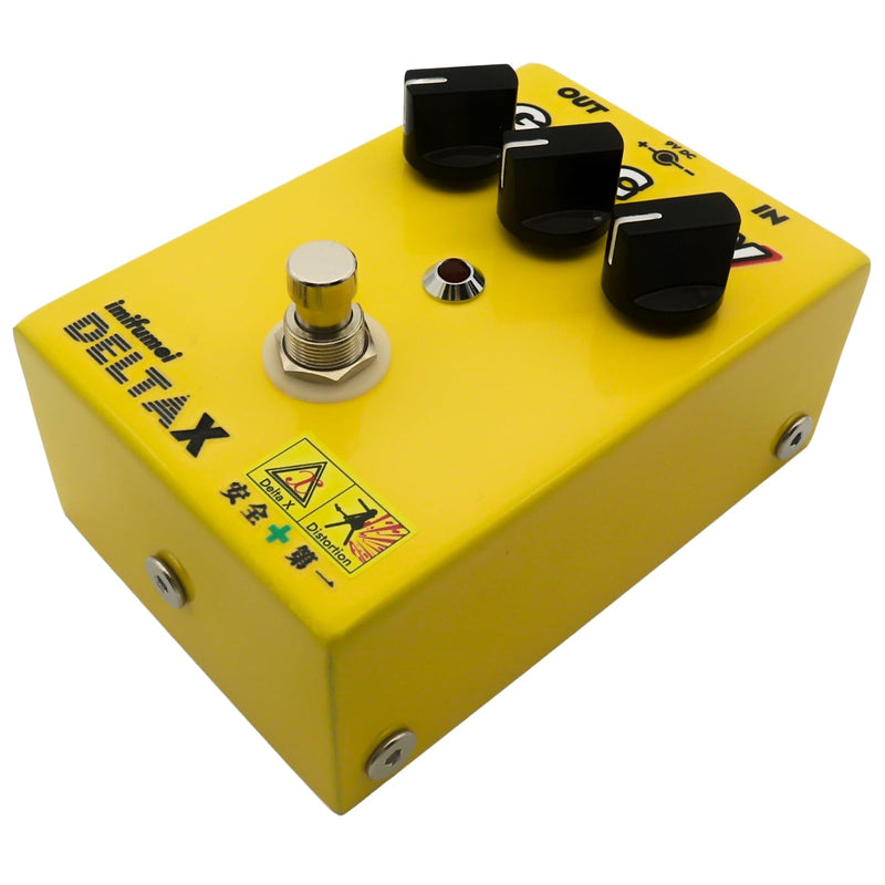 [AUSTRALIA] - Hand-made distortion Guitar Pedal Distortion+ PEDAL True Bypass, DC 9V, Pedal for Electric Guitar yellow 
