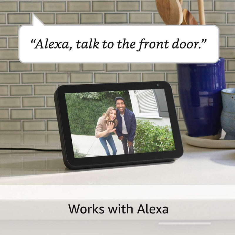 Ring Video Wired Doorbell (newest model), Home or business security, Two-Way Talk, advanced motion detection, HD camera and real-time alerts to monitor your front door (wiring required) 1 doorbell Doorbell Only