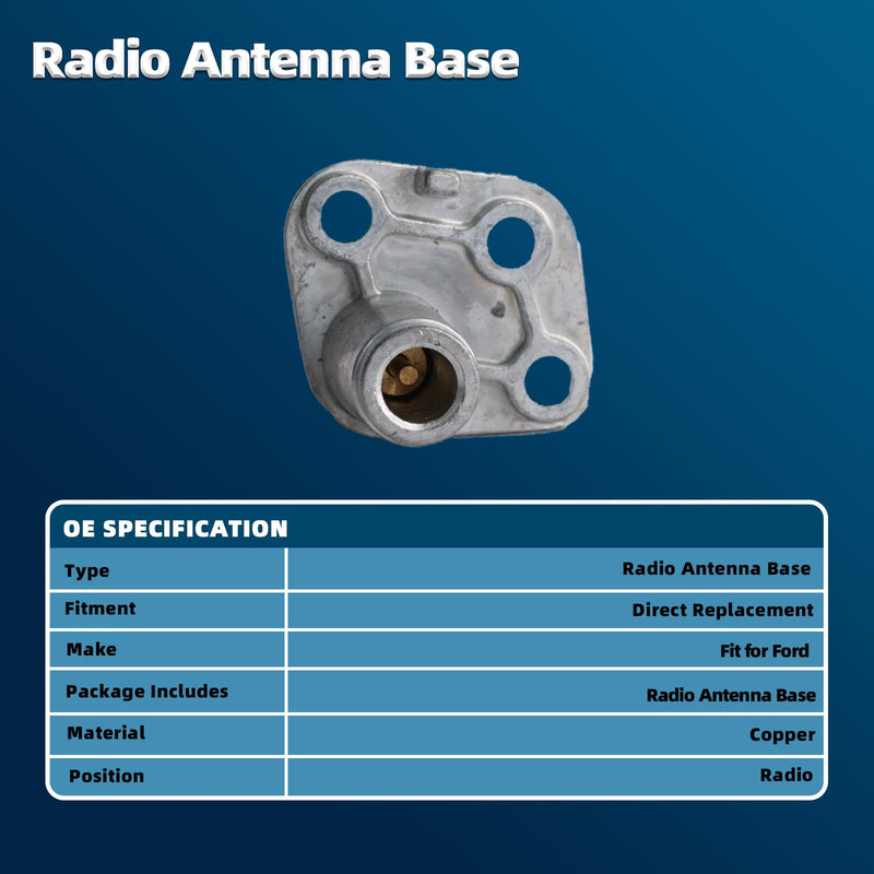 [AUSTRALIA] - Radio Antenna Base Mount Compatible with 2017-2021 Ford F250 F350 Super Duty Models 