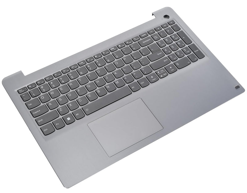 Replacement Upper Case Palmrest for Lenovo ideapad 3-15ITL6 3-15ADA6 3-15ALC6 Series Laptop with Backlit Keyboard with Touchpad Assembly Part 5CB1B65660, Gray