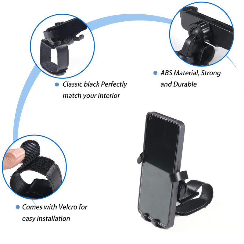 Daeiclru Cell Phone Holder Compatible with Jaguar F-Type 2013-2026 | Car Central Control Armrest Phone Mount, Auto Mobile Phone Holder Accessories (Style A)