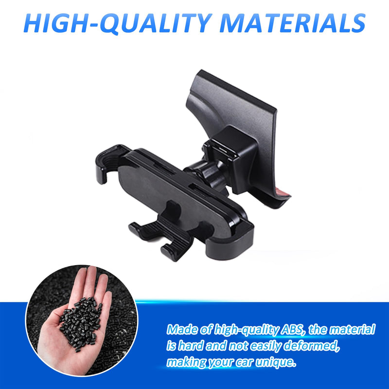 Car Phone Holder Compatible with Mazda MX-5 ND 2016-2024 Center Console Air Vent Phone Mount Adjustable，ABS Black Car Phone Cradle Car Accessories (Style B) Style B