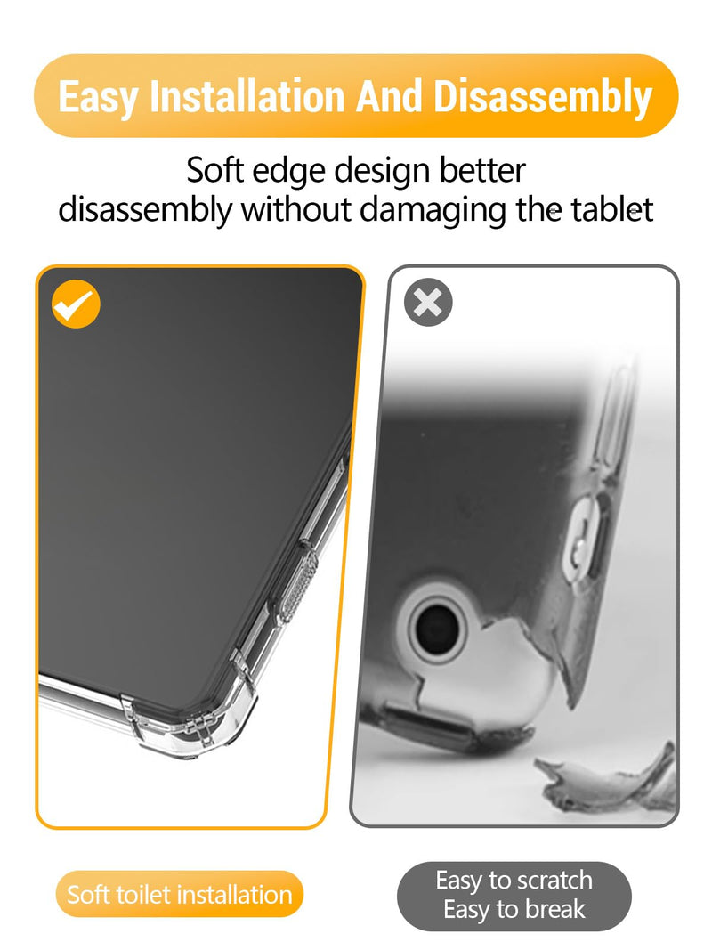 Magnetic Clear Case for Xteink X4 eReader for iPhone | 4.3" Flexible TPU Cover with Paste Magnetic Ring Shockproof Lightweight Transparent