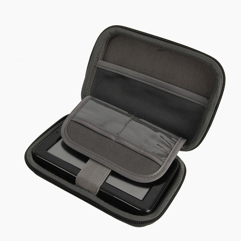 Khanka EVA Hard Case Carry Bag Cover for Western Digital WD My Passport Ultra,Elements SE/Toshiba Canvio/Seagate Backup/Transcend 2TB External Hard Drive,Kingston MLWG2,RAVPower FileHub (Black)