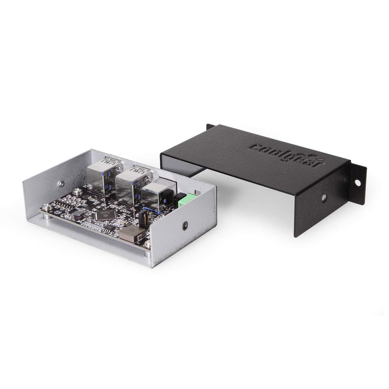 Coolgear 4 Port USB 3.2 Gen 1 Powered Hub w/ESD Surge Protection