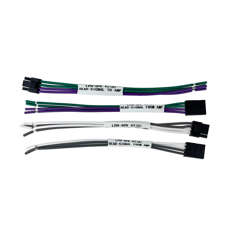 Audio Integration T-Harness LPHFD31 Compatible with Ford Non-Amplified Vehicles 2018-2023 Front and Rear Speaker Leads