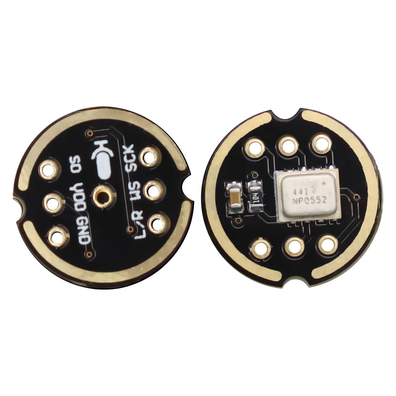 APKLVSR Pack of 5 Omnidirectional Microphone Module I2S Interface, High Precision Low Performance for ESP
