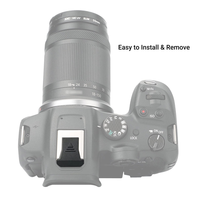 2PCS Camera Shoe Cover for Canon EOS R8 R50 R6 Mark II R5 Mark II R7 R10 R3 R5C,Replaces Canon ER-SC2 Shoe Cover, Flash Hot Shoe Cover Cap for Canon R8 R50 R6 R5 Mark II R7 R10 R3 R5C (NOT Fits EOS R5