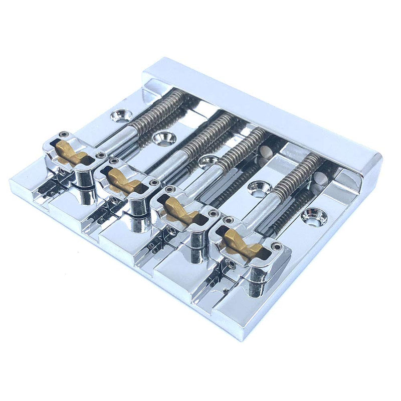 Hipshot KickAss High-mass Bass Bridge for 5-bolt Fender, Black