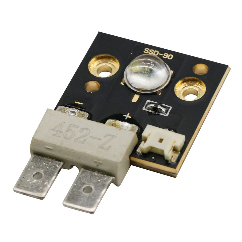 BestParts Projector Light Source Constant Current Driver LED Chip Compatible with CST90 SSD-90 90W 60° LED Light Bead Light 6500k Lumen 60 Degrees White Color 3.3-5V 1-32A