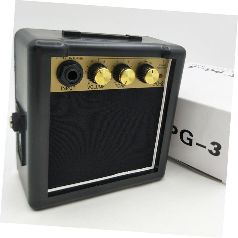 Happyyami Mini Guitar Amplifier Portable Compact Guitar Speaker Mini Loudspeaker for Acoustic and Electric Guitar