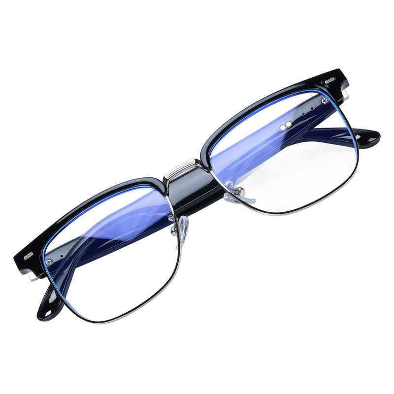 AI Smart Glasses, Real Time Video Translation, Built in Mic & Speaker, Anti Blue Light Languages Translation Glasses Support Music Calling
