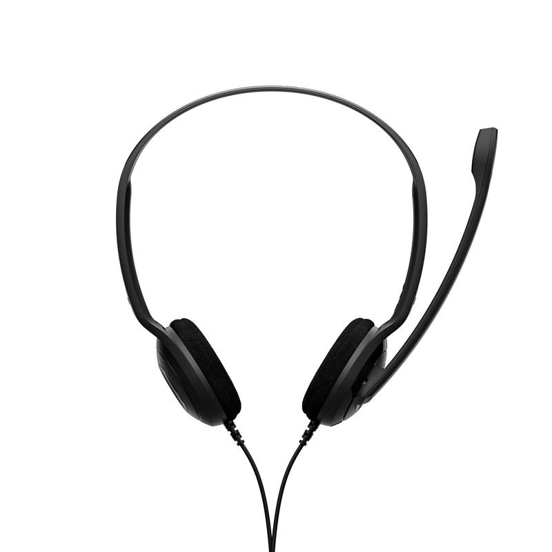 Sennheiser PC 5 Chat - Headset for Internet Communication, E-Learning and Gaming - Noise Cancelling Microphone, Casual Gaming Lightweight, high Comfort, Minimalistic, Black