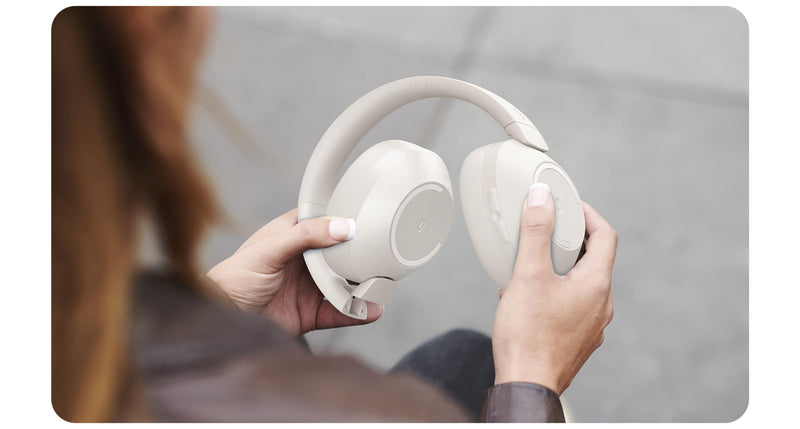 MIXX StreamQ C2 Over-Ear Wireless Stereo Headphones, Sand