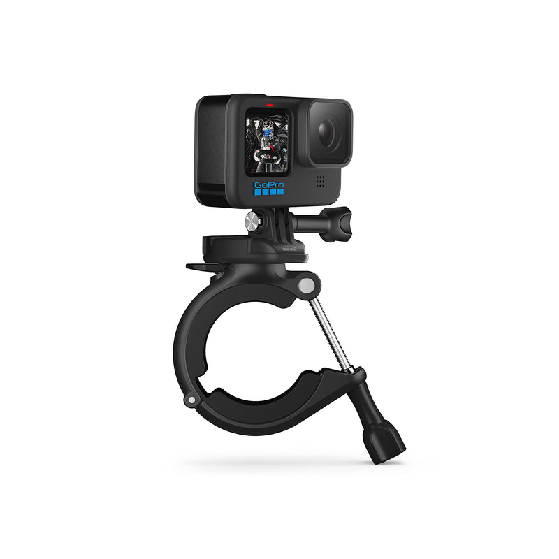 GoPro Cameras Large Tube Mount (Roll Bars + Pipes + More) (GoPro Official Mount) Black