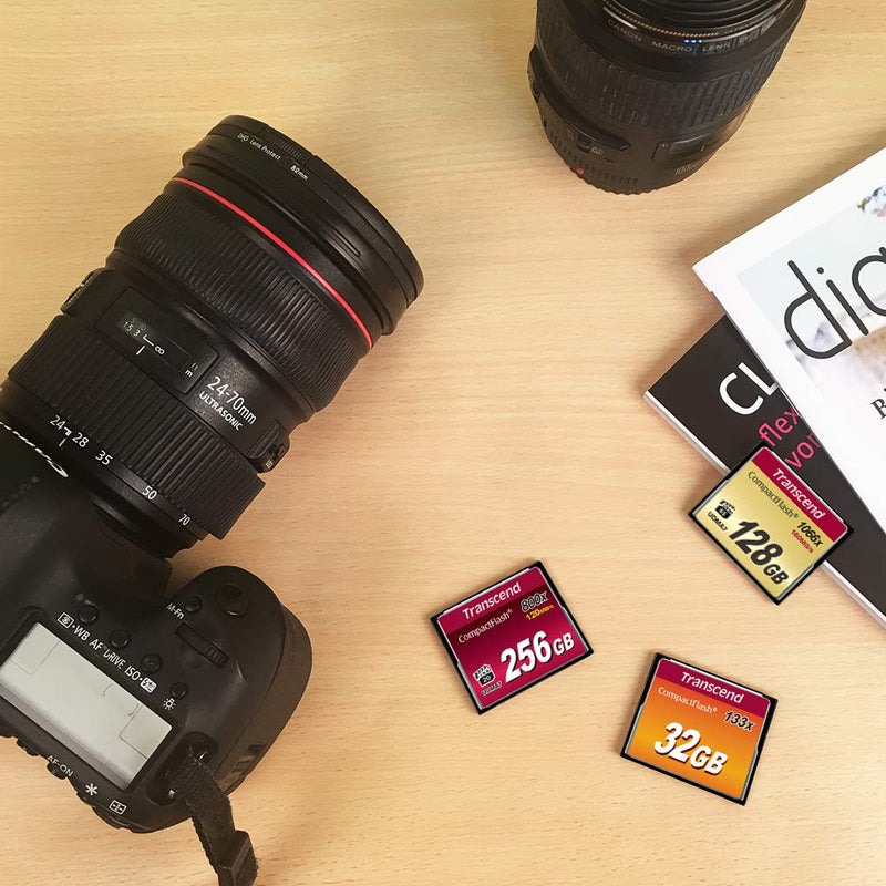 Transcend 32GB CompactFlash Memory Card 800x (TS32GCF800) 32 GB
