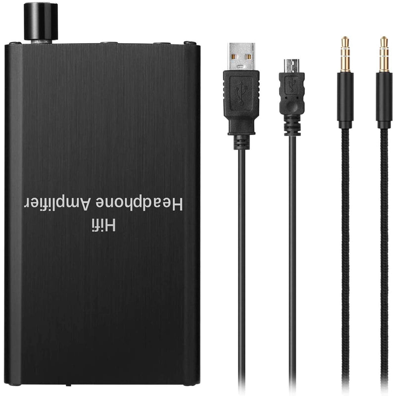 [AUSTRALIA] - MYPIN Headphone Amplifier, Portable HiFi Headphone Amp 3.5mm Stereo Audio Gain Switch Support Impedance 16-300Ω Headset for MP3/MP4 /Phones/Digital Players/Computers/Xbox one,PS4,PS5 Controller 