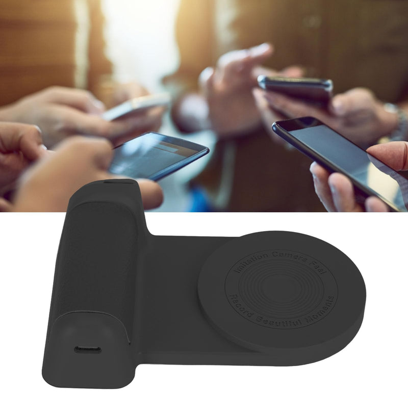 [AUSTRALIA] - Magnetic Camera Handle Bluetooth Bracket, Smartphone Handle Photo Holder with Bluetooth Remote Control for Android for iOS for Video Photo Shooting (with Bluetooth 