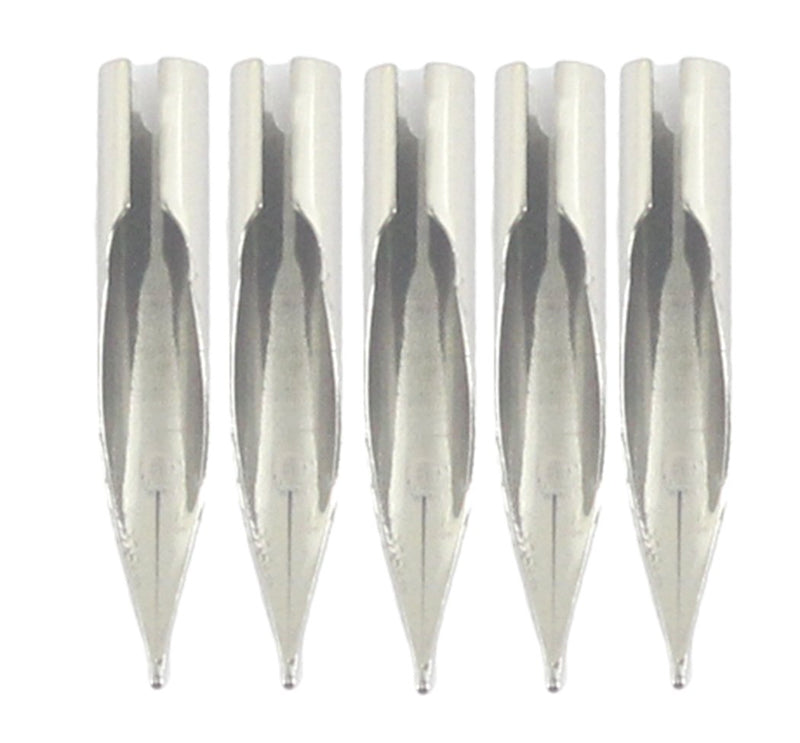Gullor 5PCS Fountain Pen Nibs Fit Jinhao 606, Silver, Fine Nib 606 fine nib